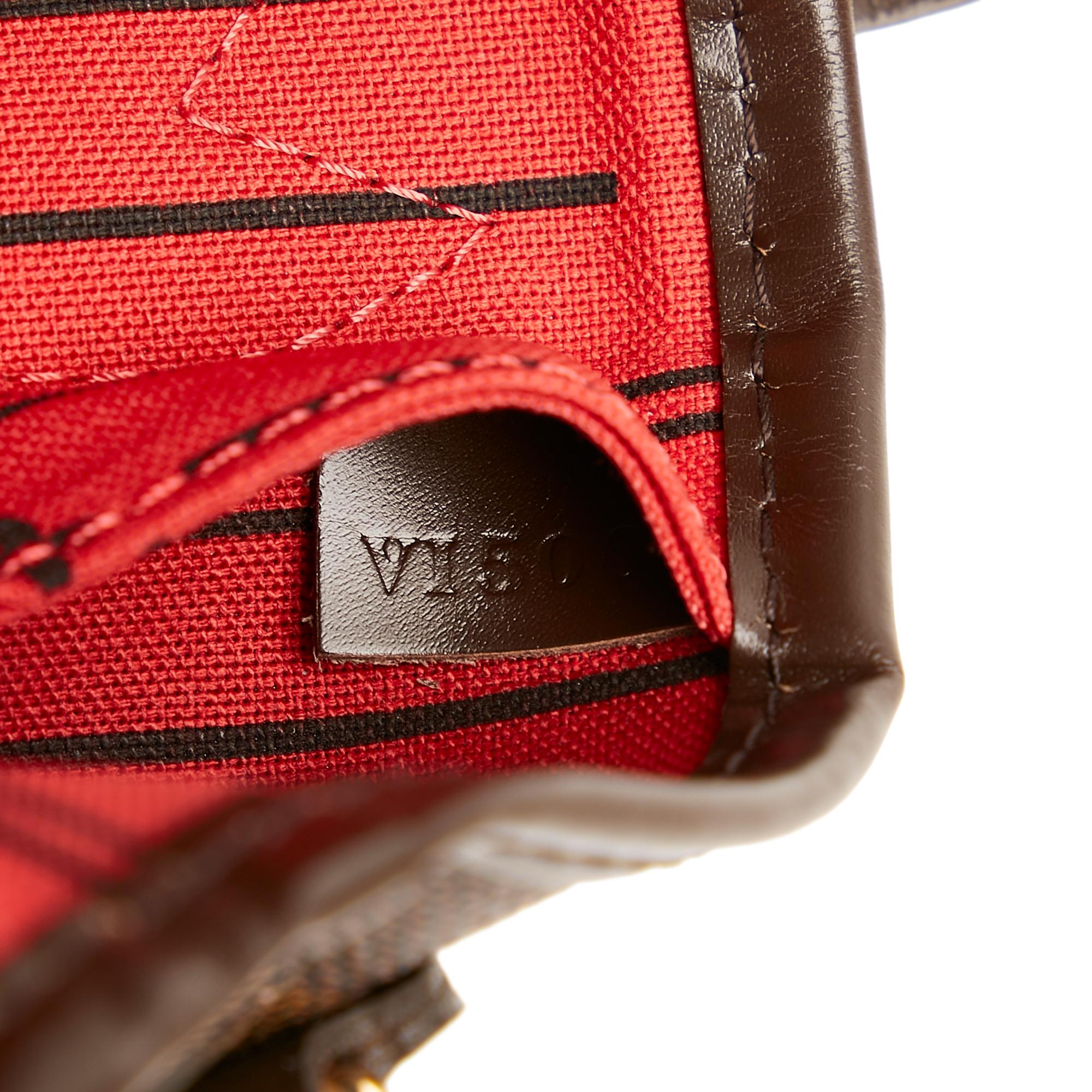 Louis Vuitton Damier Ebene Neverfull PM (SHG-36051)