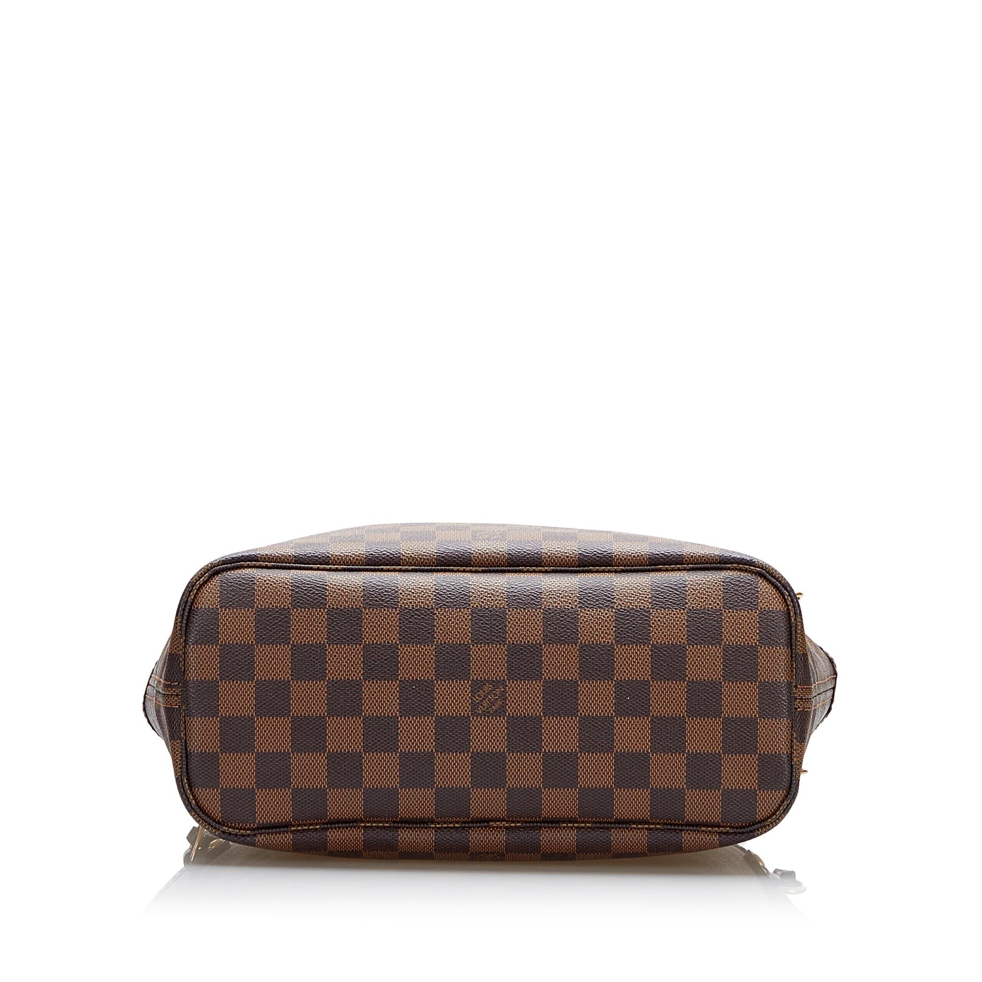 Louis Vuitton Damier Ebene Neverfull PM (SHG-36383)