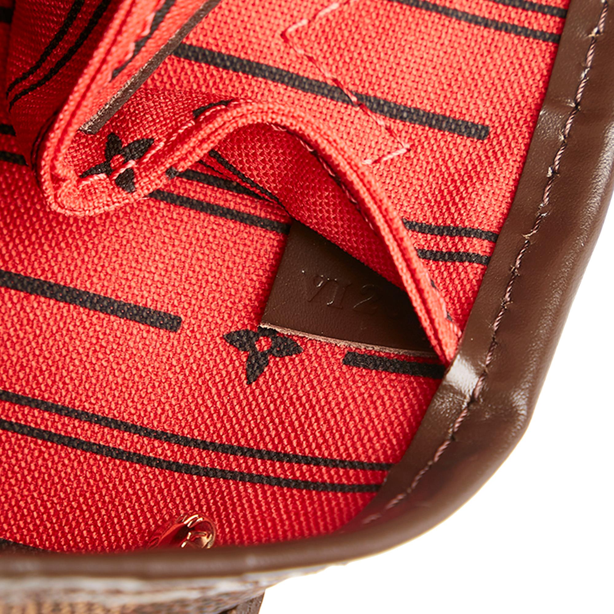 Louis Vuitton Damier Ebene Neverfull PM (SHG-36721)