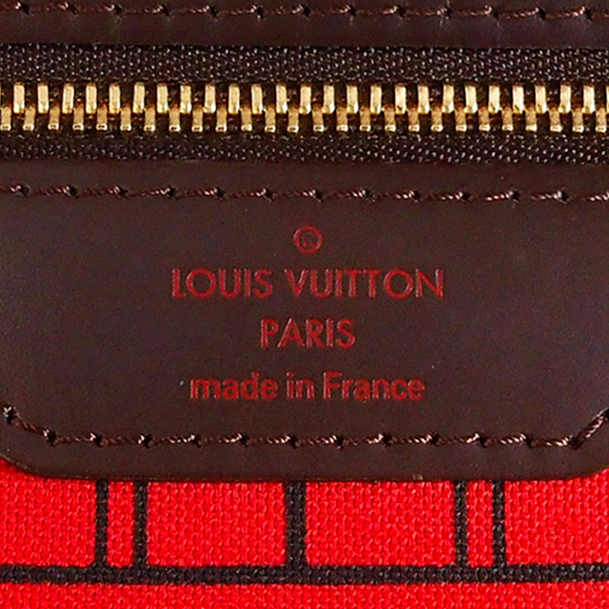 Louis Vuitton Damier Ebene Neverfull PM (SHG-37056)