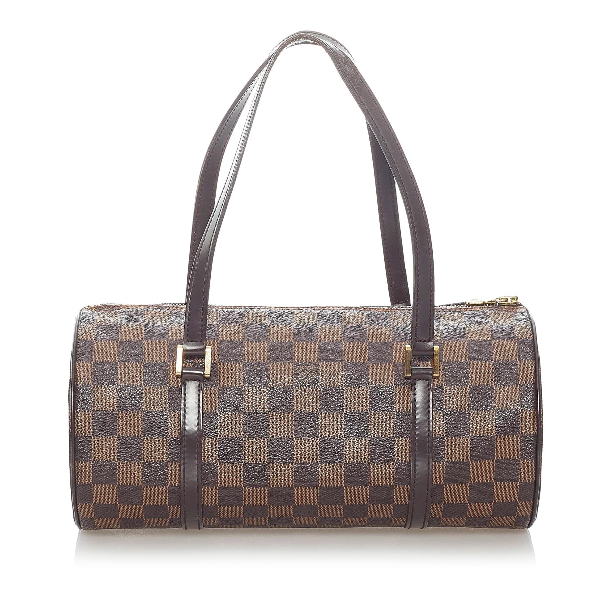 Louis Vuitton Damier Ebene Papillon 30 (SHG-32407)