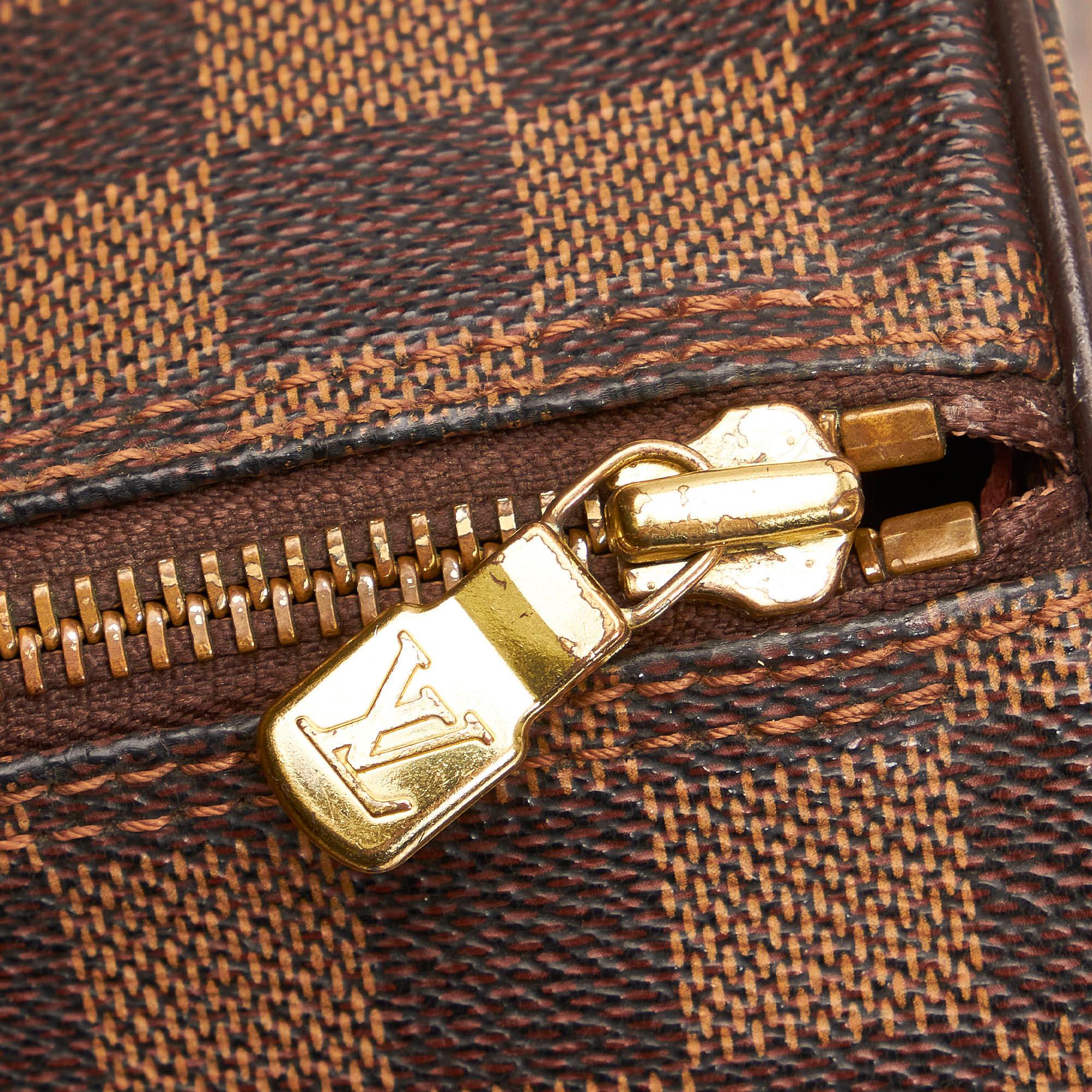 Louis Vuitton Damier Ebene Papillon 30 (SHG-32407)