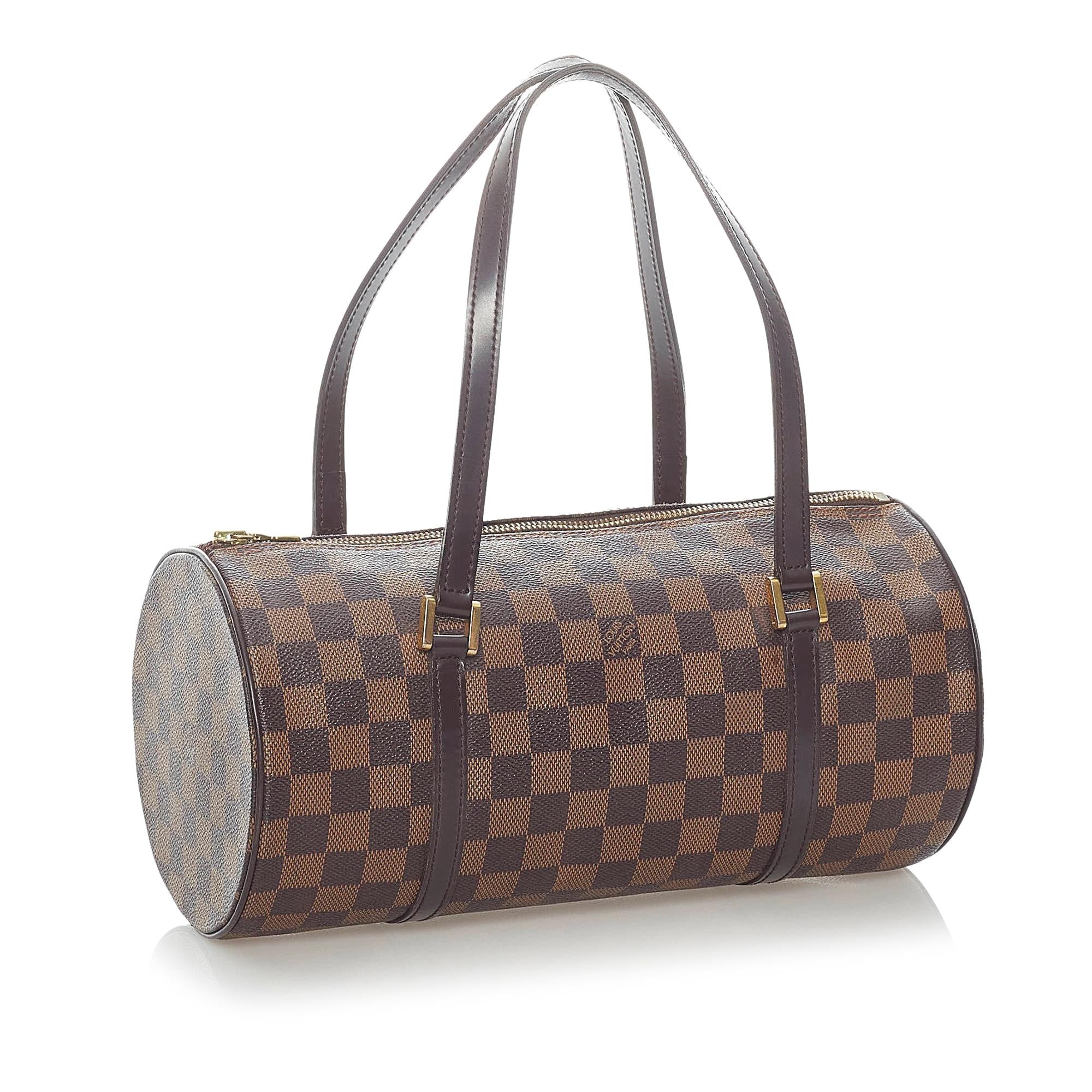 Louis Vuitton Damier Ebene Papillon 30 (SHG-32407)