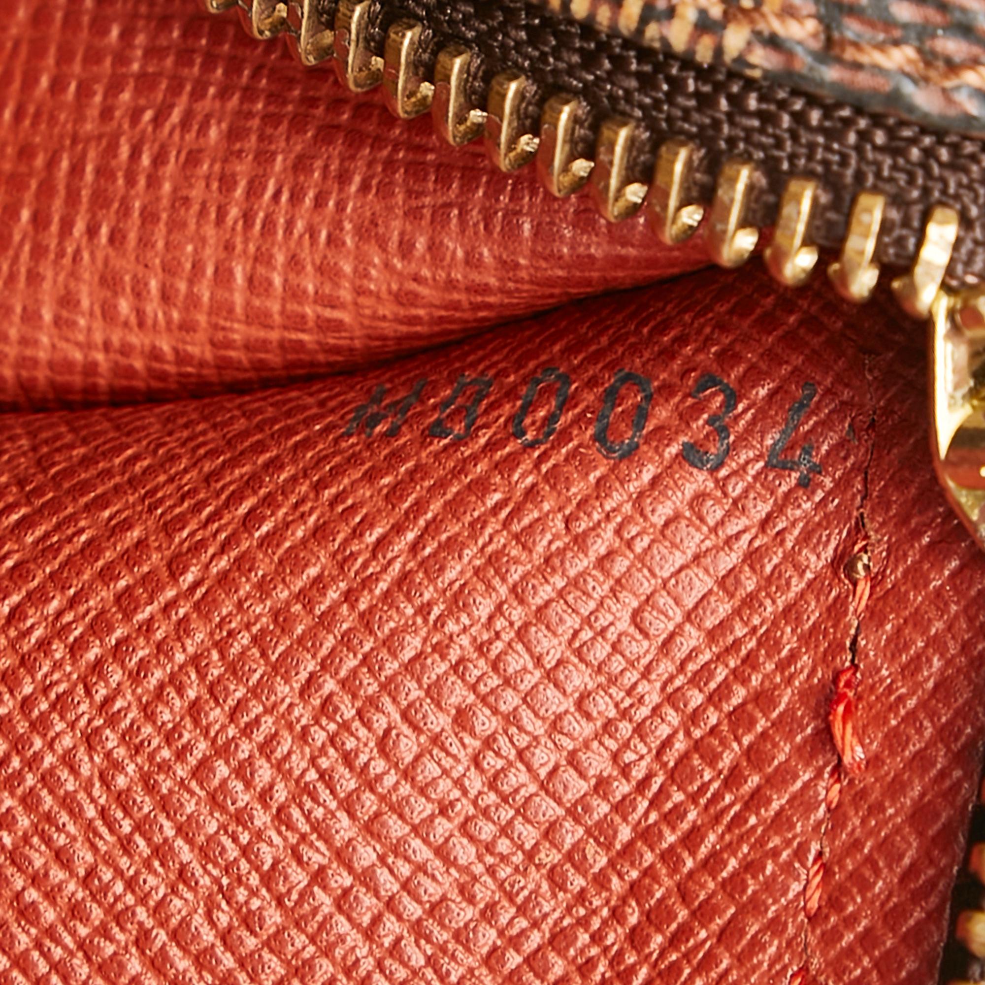 Louis Vuitton Damier Ebene Papillon 30 (SHG-34620)