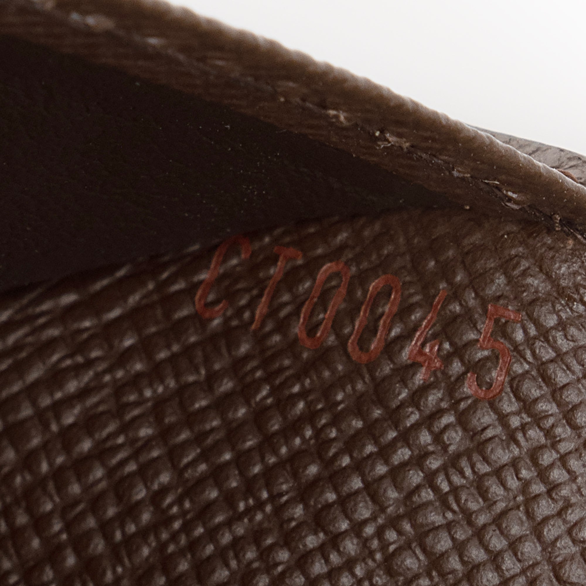 Louis Vuitton Damier Ebene Porte Valeurs Cartes Card Holder (SHF-23510)