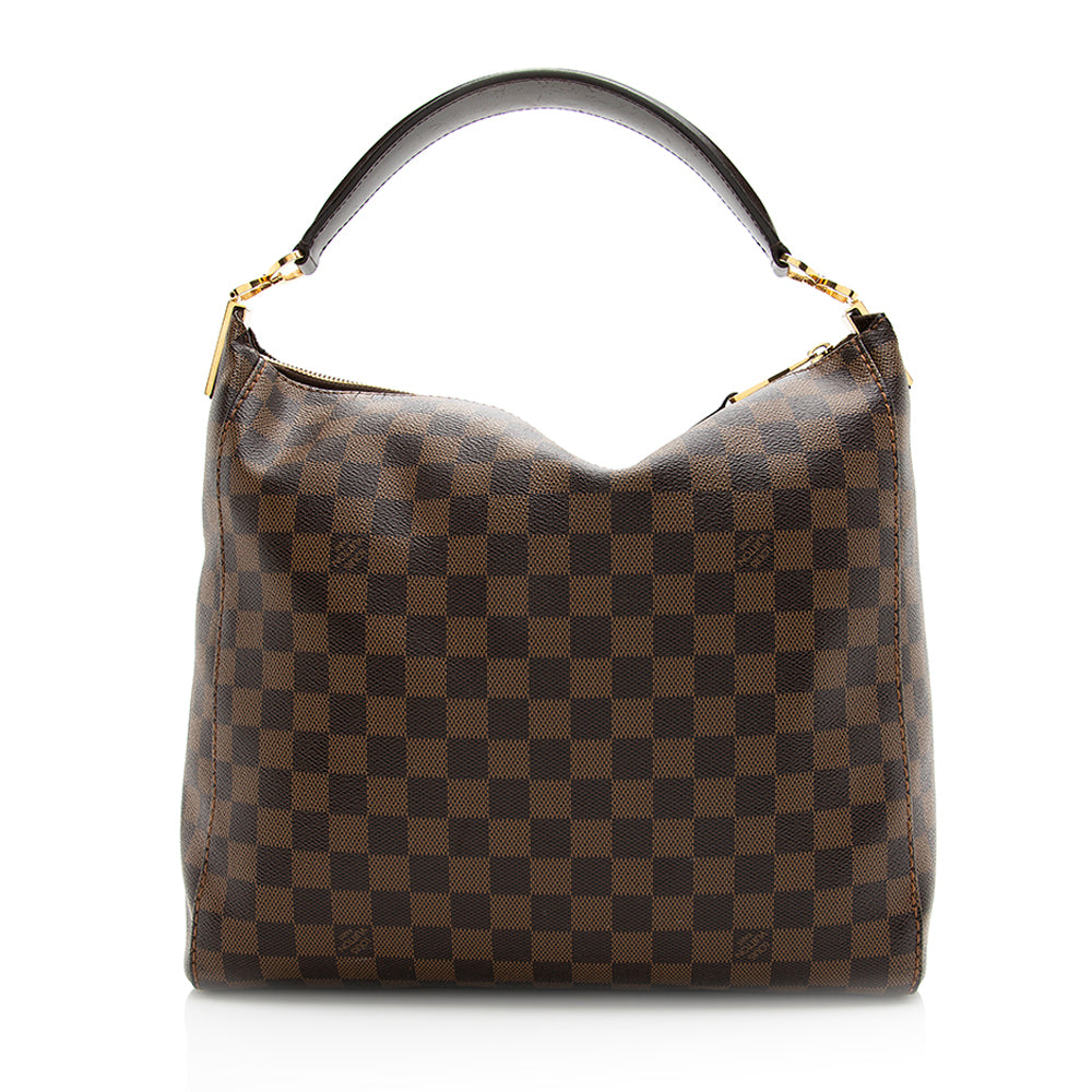 Louis Vuitton Damier Ebene Portobello GM Shoulder Bag (SHF-20563)