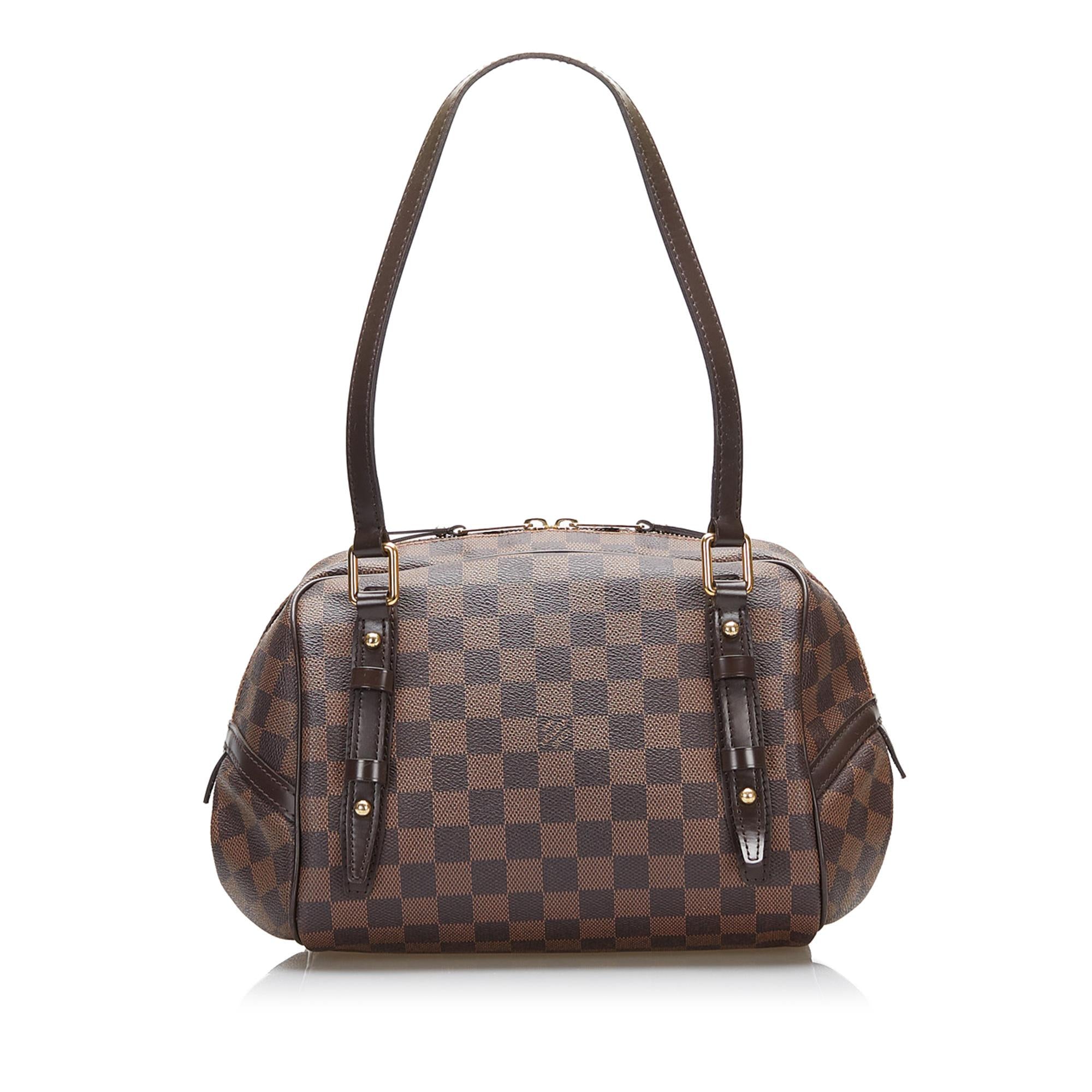 Louis Vuitton Damier Ebene Rivington PM (SHG-NaH0rE)