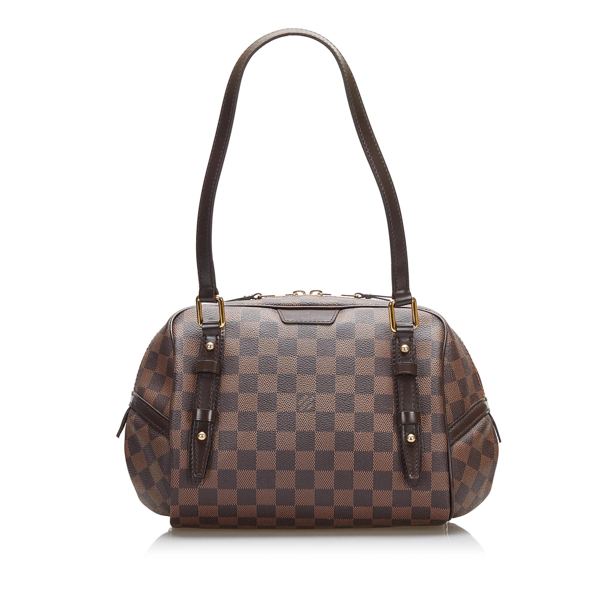 Louis Vuitton Damier Ebene Rivington PM (SHG-NaH0rE)