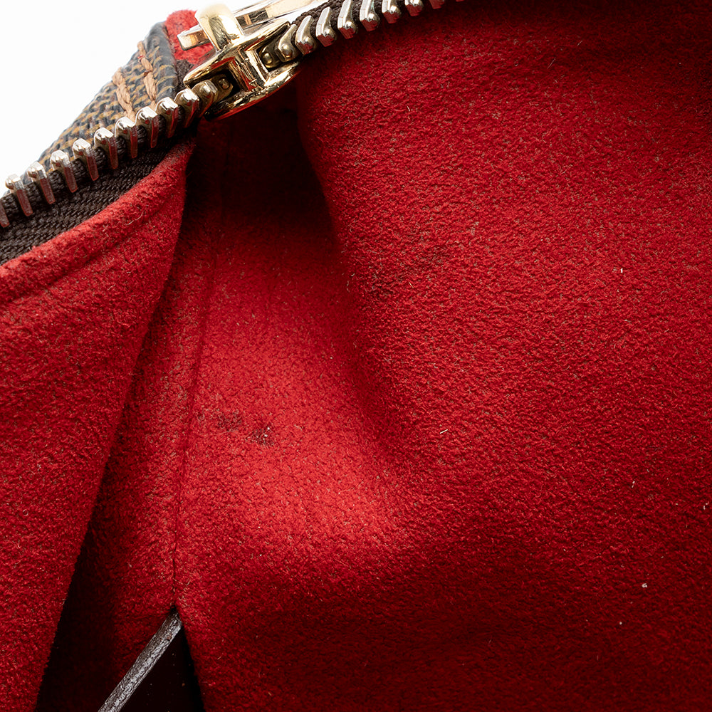 Louis Vuitton Damier Ebene Saleya PM Tote (SHF-22062)