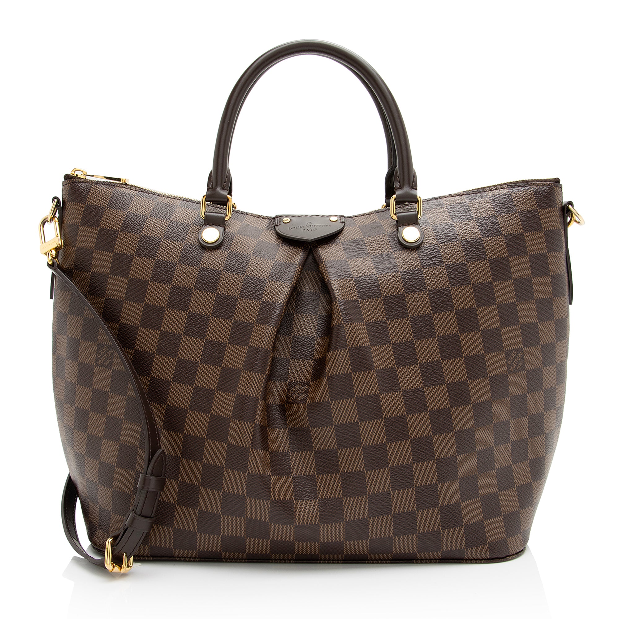 Louis Vuitton Damier Ebene Siena GM Satchel (SHF-23913)