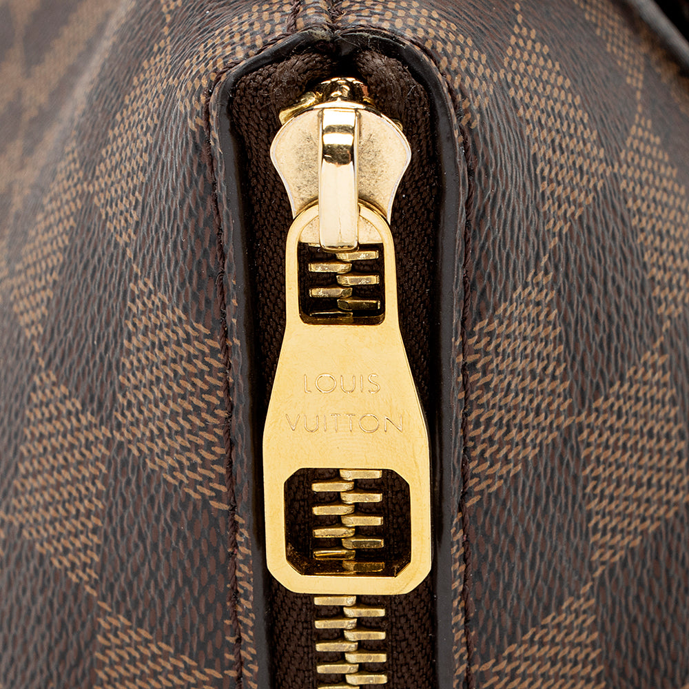 Louis Vuitton Damier Ebene Siena PM Satchel (SHF-19336)