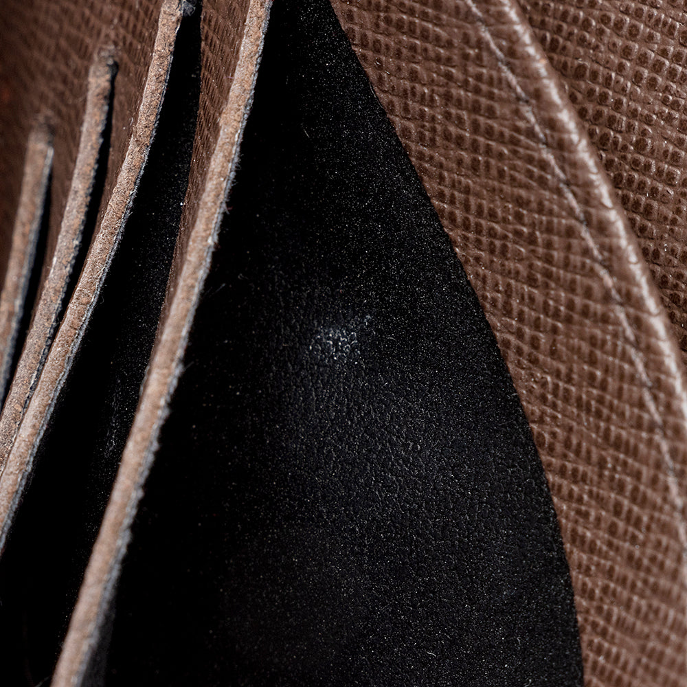 Louis Vuitton Damier Ebene Sistina Wallet (SHF-22035)