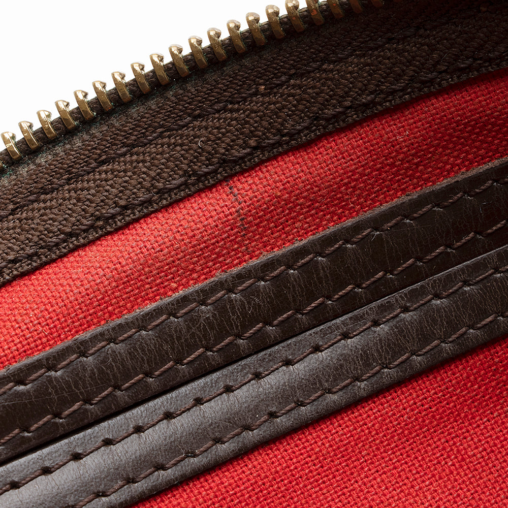 Louis Vuitton Damier Ebene Speedy 25 Satchel (SHF-22073)