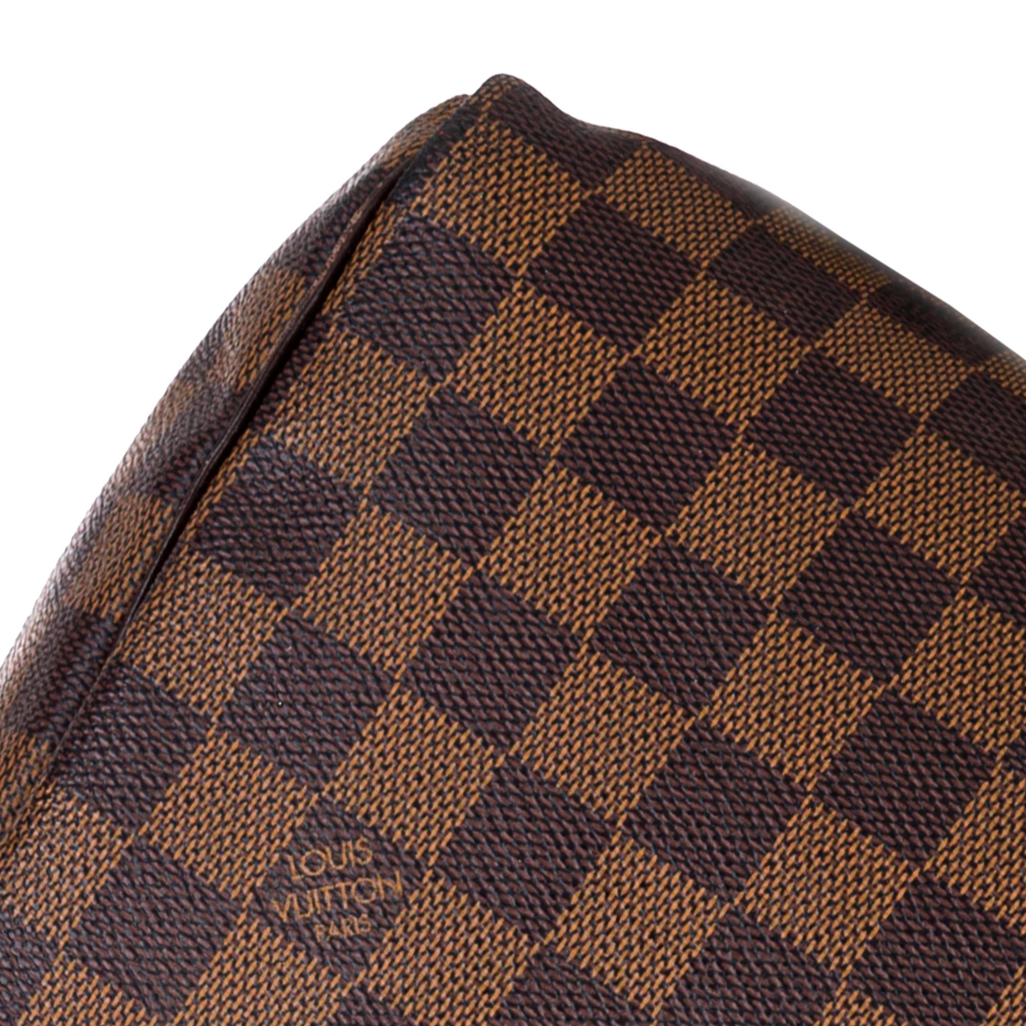 Louis Vuitton Damier Ebene Speedy 25 (SHG-28458)