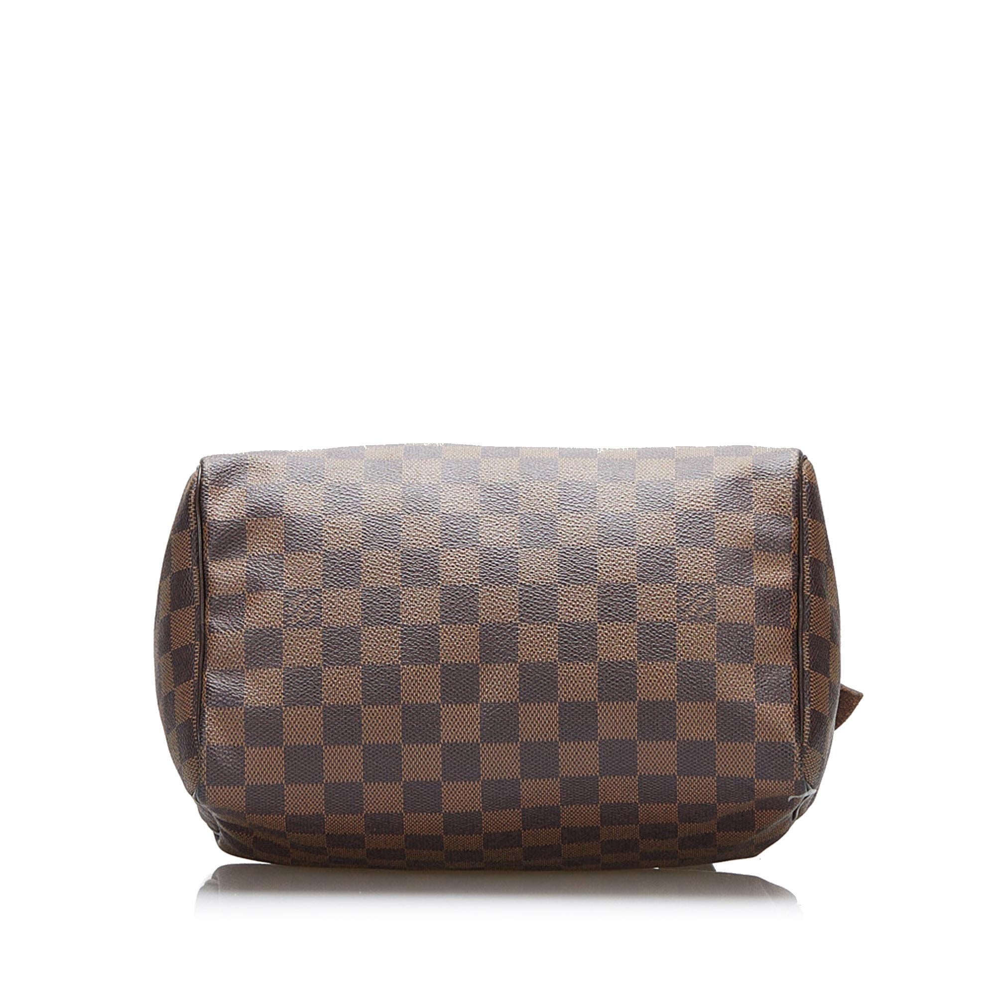 Louis Vuitton Damier Ebene Speedy 25 (SHG-wuTgrY)