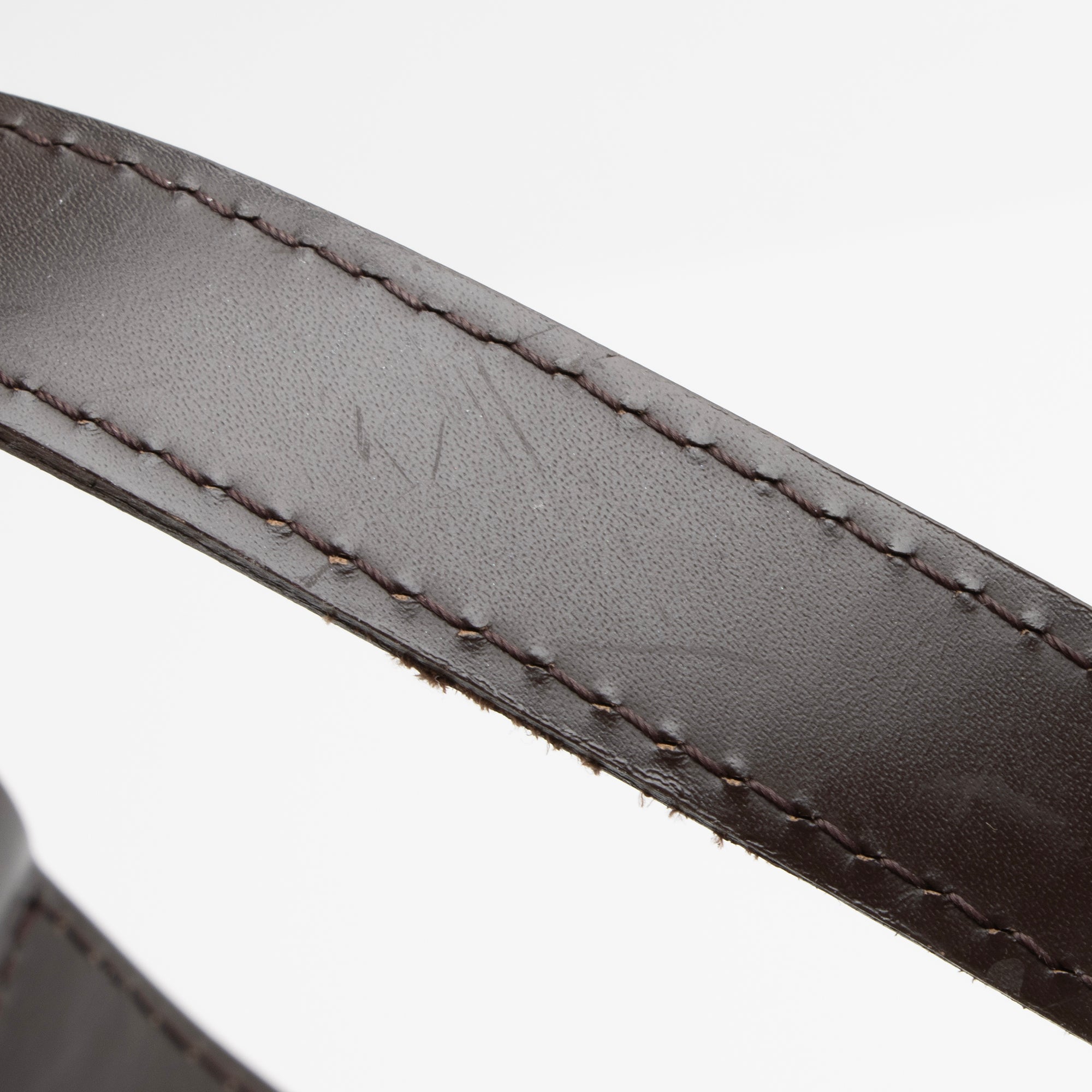 Louis Vuitton Damier Ebene Speedy Bandouliere 25 Satchel (SHF-aX43Y9)