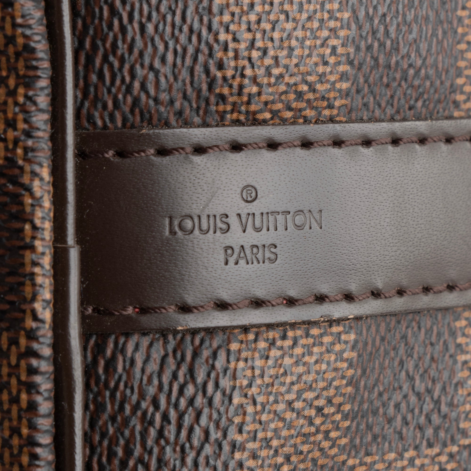 Louis Vuitton Damier Ebene Speedy Bandouliere 25 Satchel (SHF-aX43Y9)