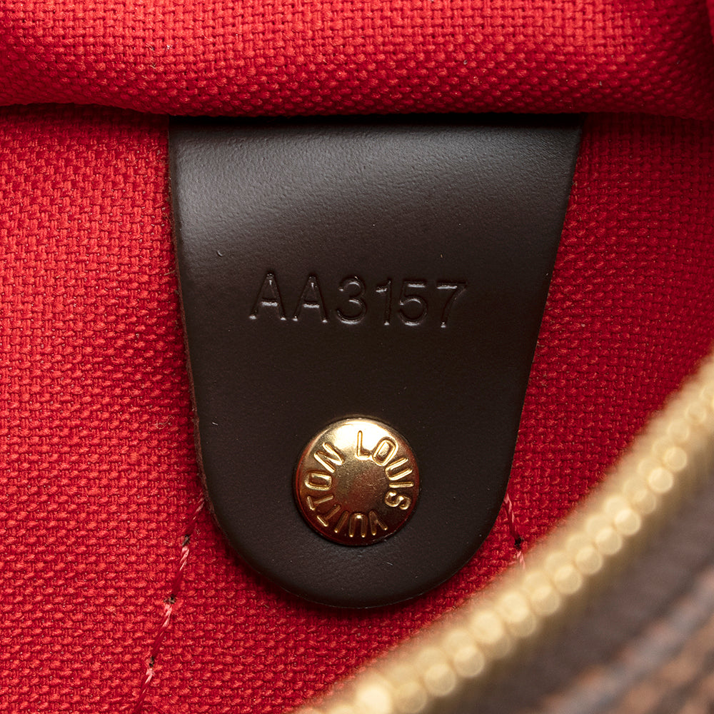 Louis Vuitton Damier Ebene Speedy Bandouliere 30 Satchel (SHF-20725)