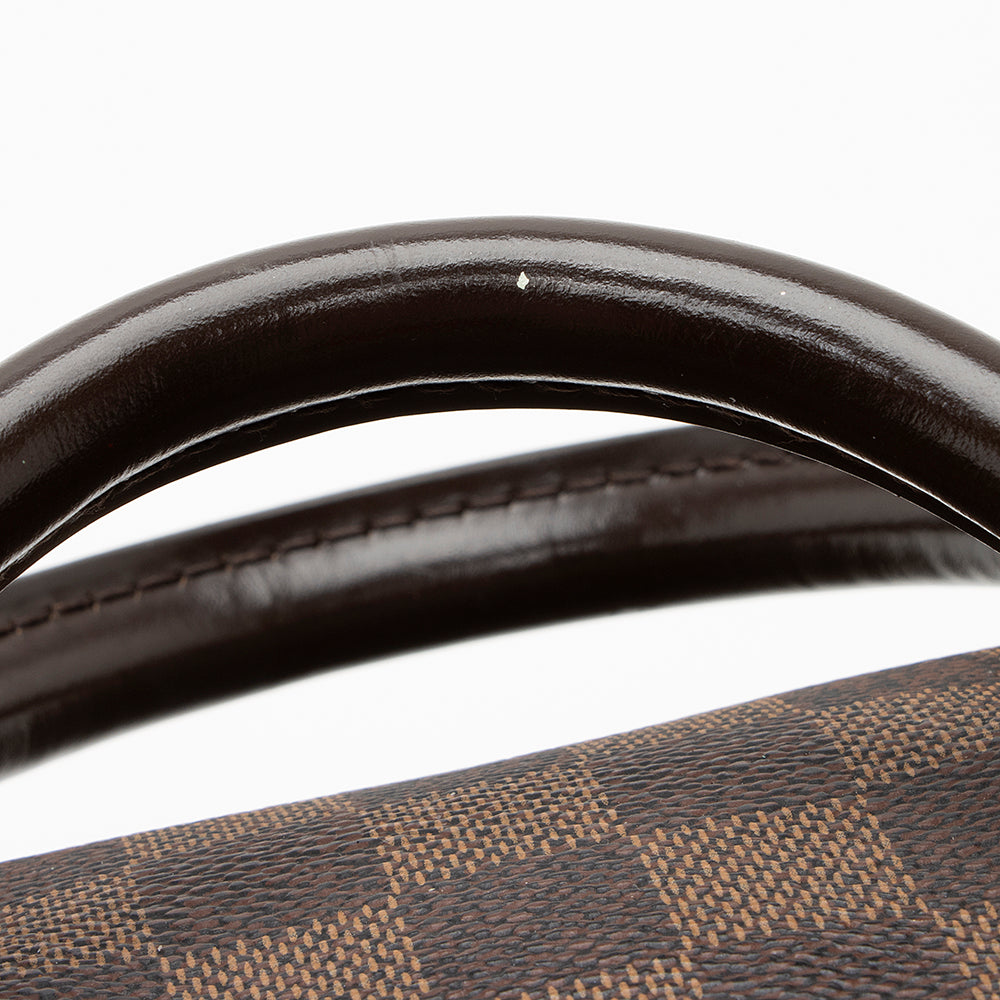 Louis Vuitton Damier Ebene Speedy Bandouliere 35 Satchel (SHF-20751)