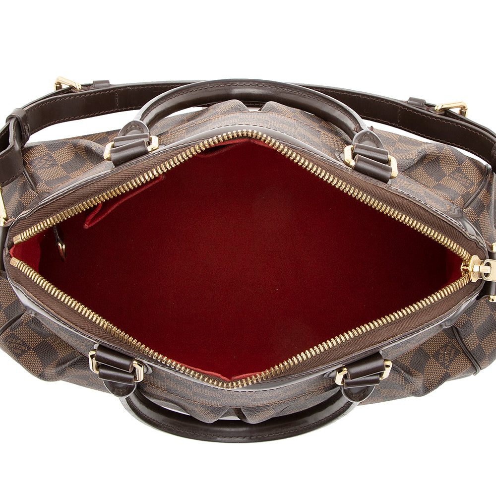 Louis Vuitton Damier Ebene Trevi PM Satchel (SHF-17876)