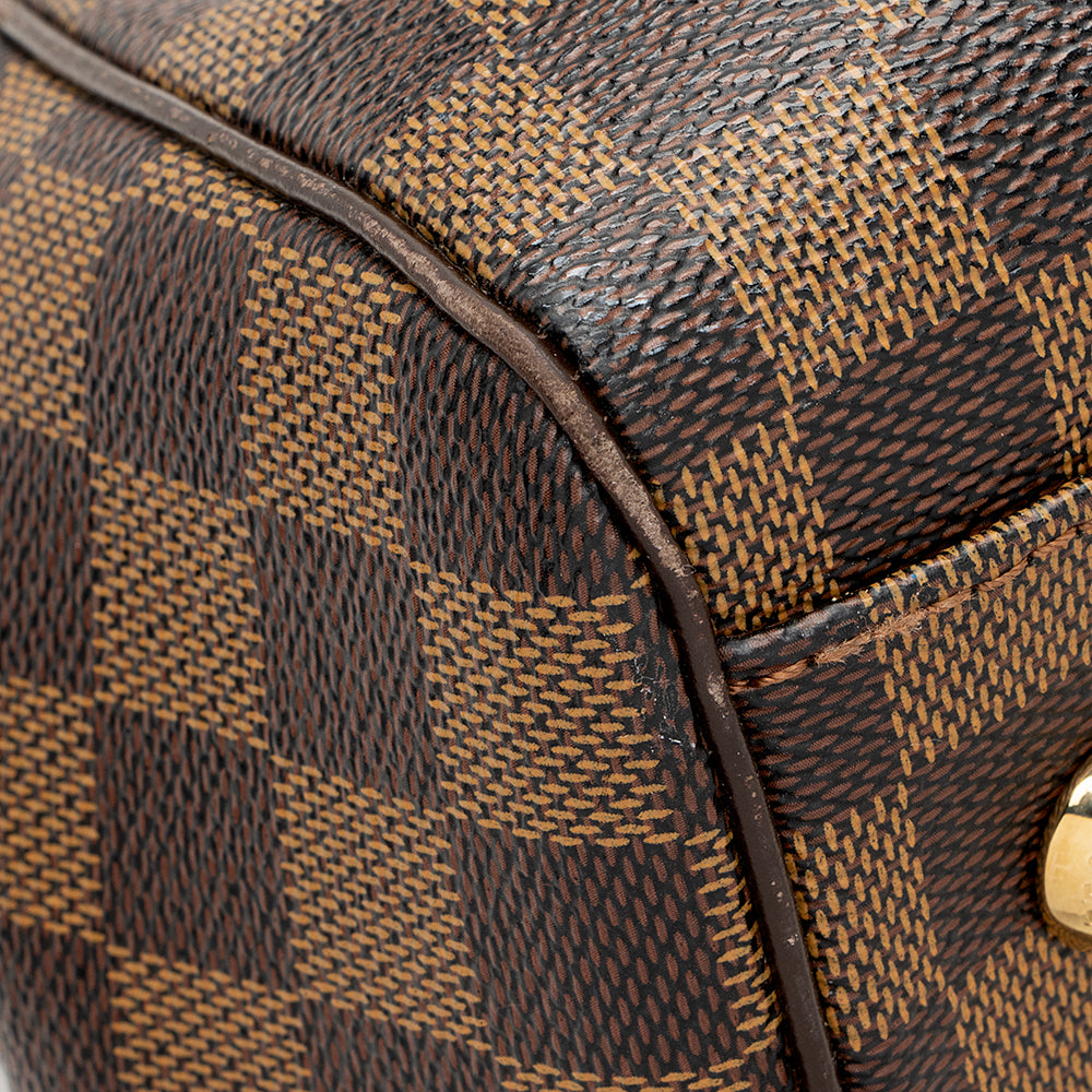 Louis Vuitton Damier Ebene Trevi PM Satchel (SHF-18950)