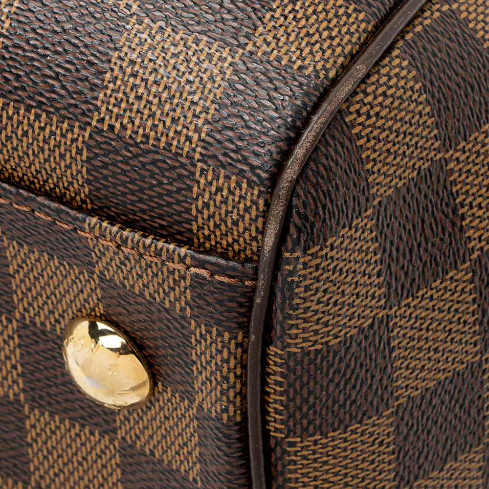 Louis Vuitton Damier Ebene Trevi PM Satchel (SHF-18950)