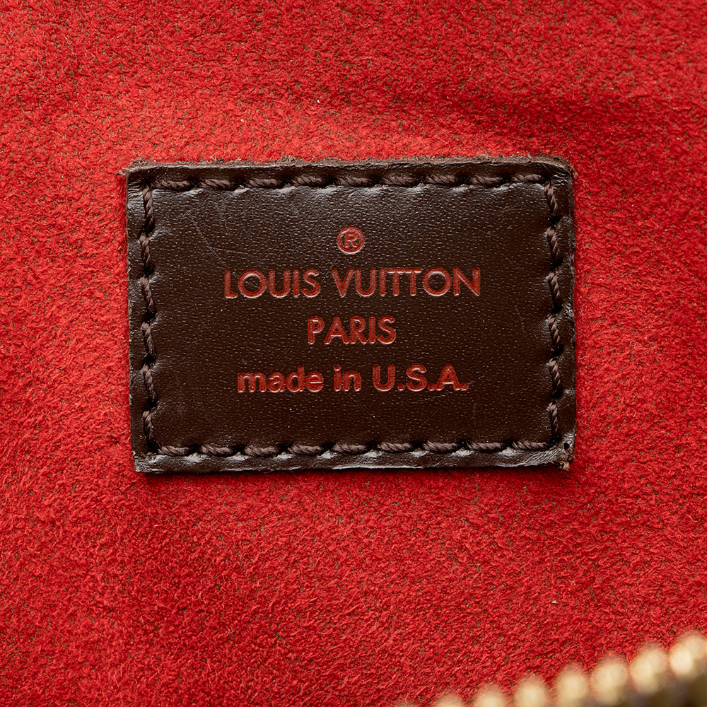 Louis Vuitton Damier Ebene Trevi PM Satchel (SHF-18950)