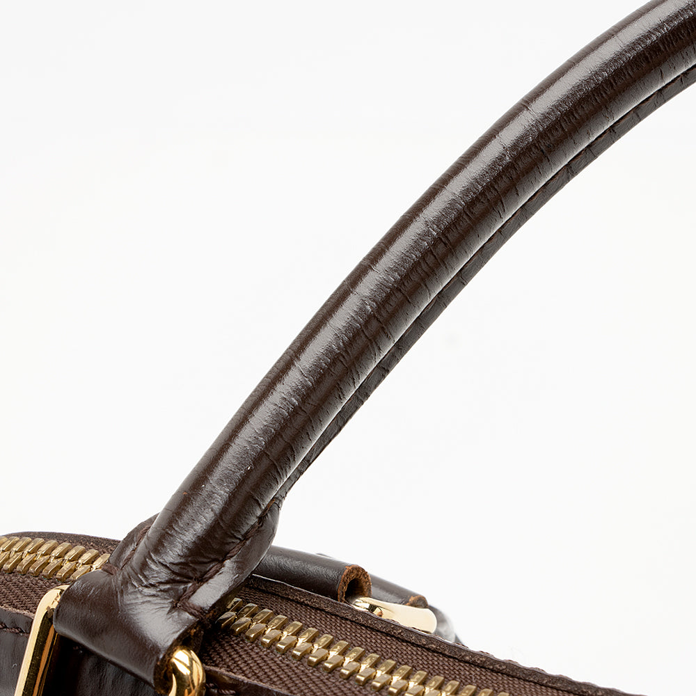 Louis Vuitton Damier Ebene Trevi PM Satchel (SHF-21325)