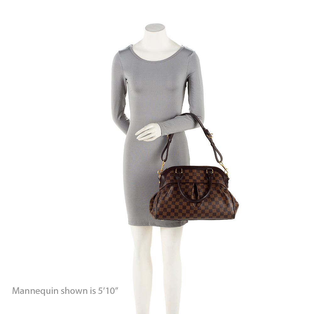 Louis Vuitton Damier Ebene Trevi PM Satchel (SHF-21325)