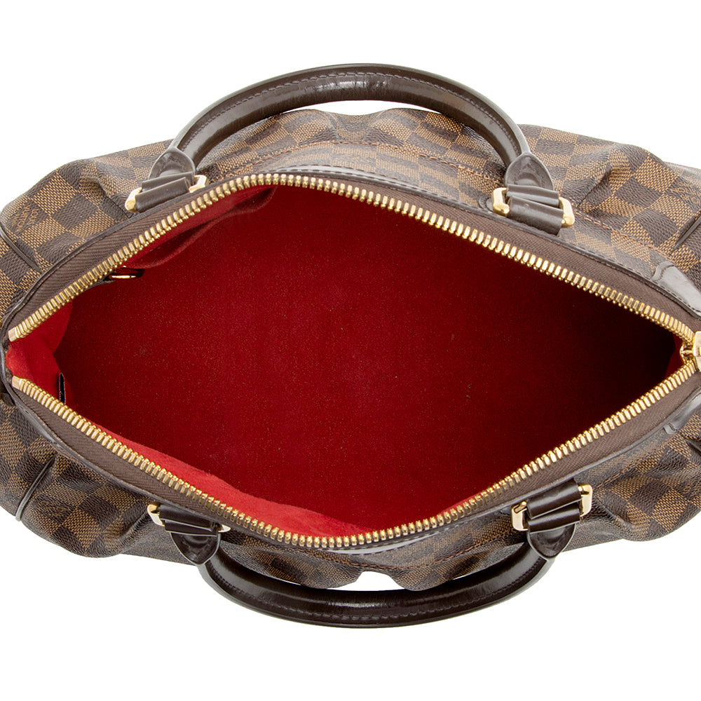 Louis Vuitton Damier Ebene Trevi PM Satchel (SHF-22029)