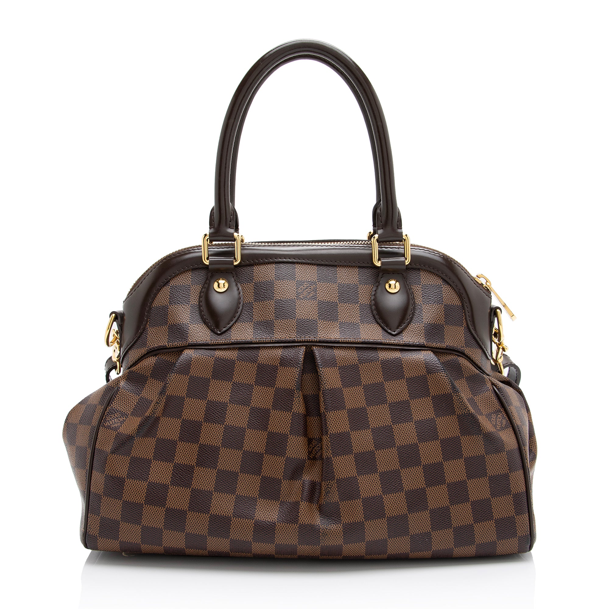 Louis Vuitton Damier Ebene Trevi PM Satchel (SHF-23594)