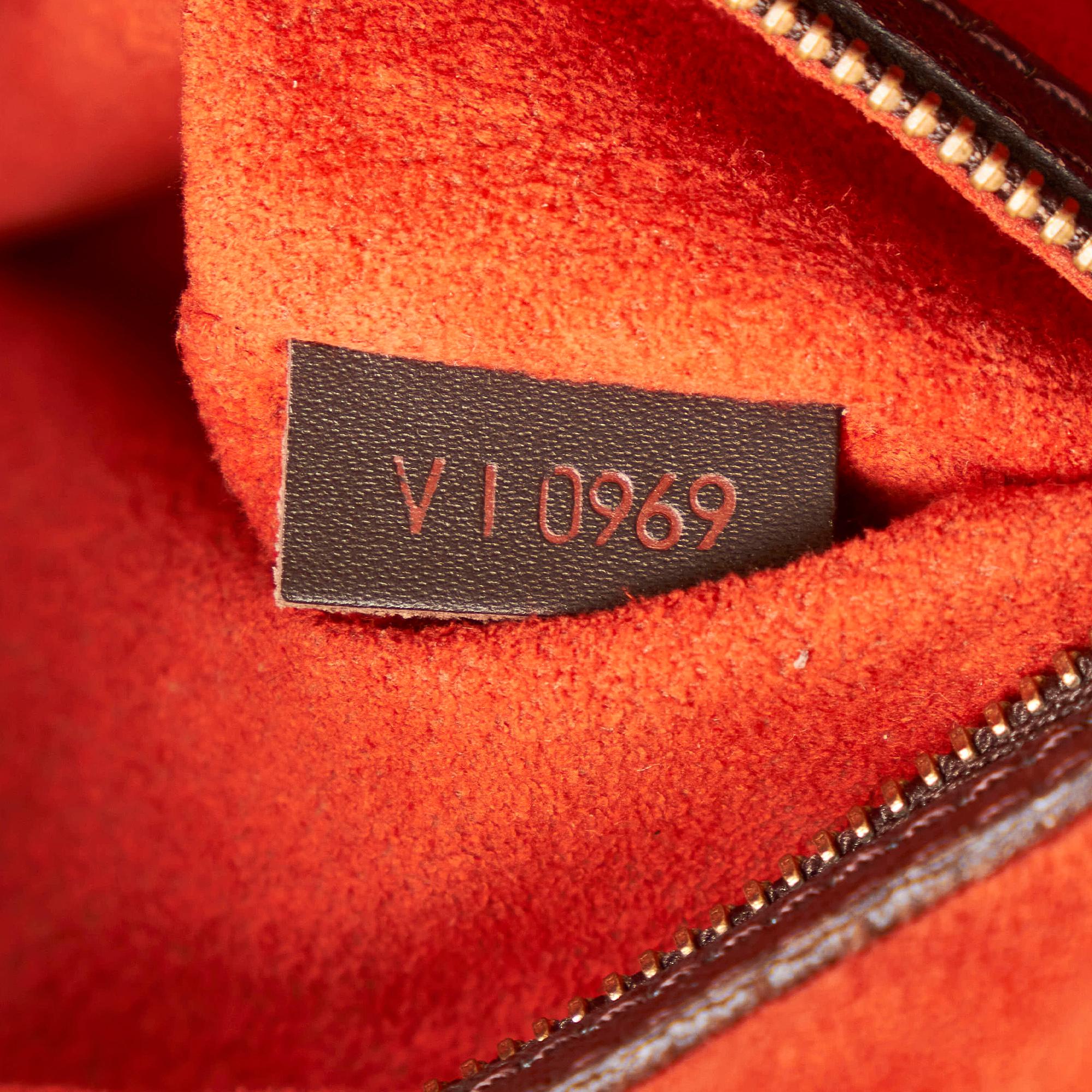 Louis Vuitton Damier Ebene Triana (SHG-28096)