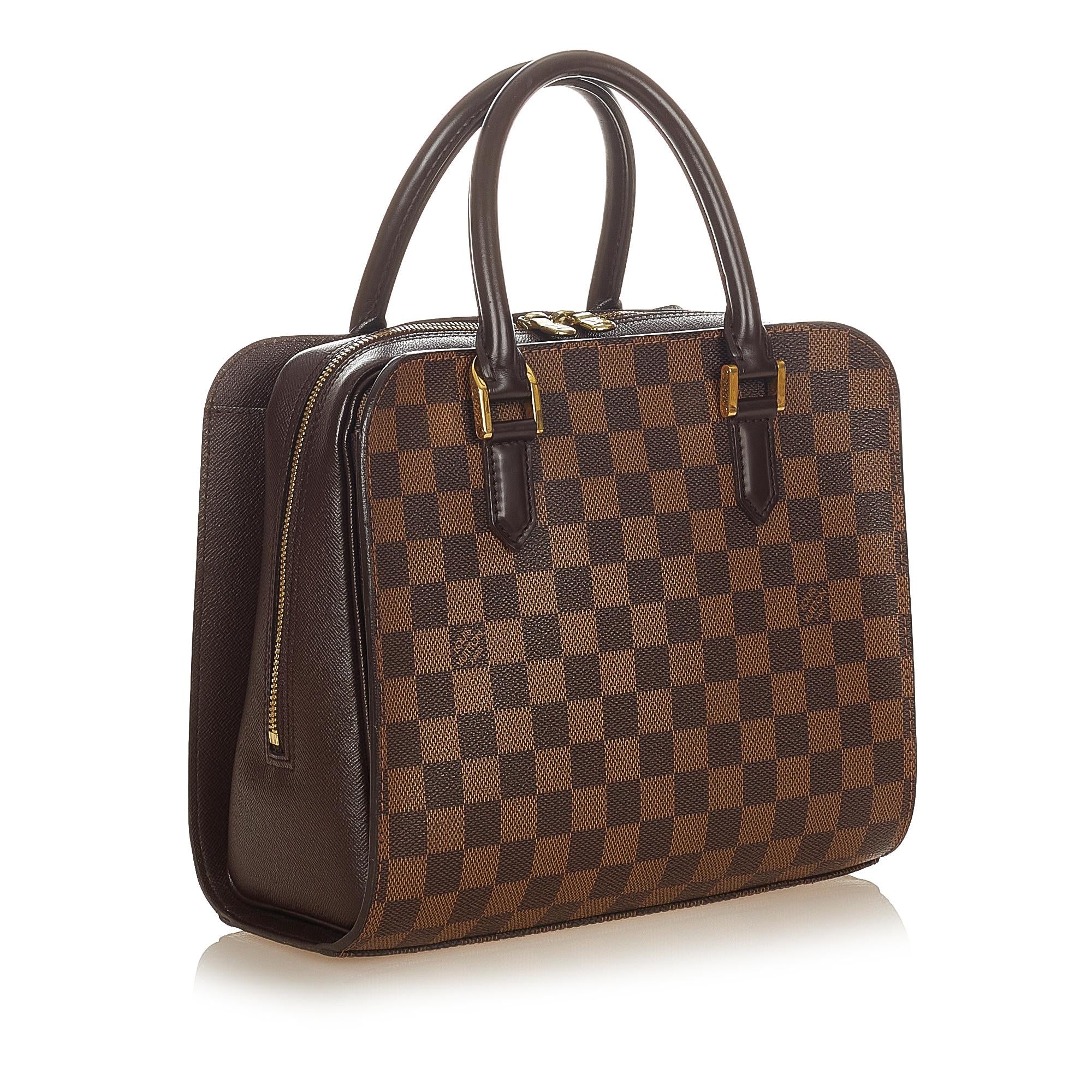 Louis Vuitton Damier Ebene Triana (SHG-36320)