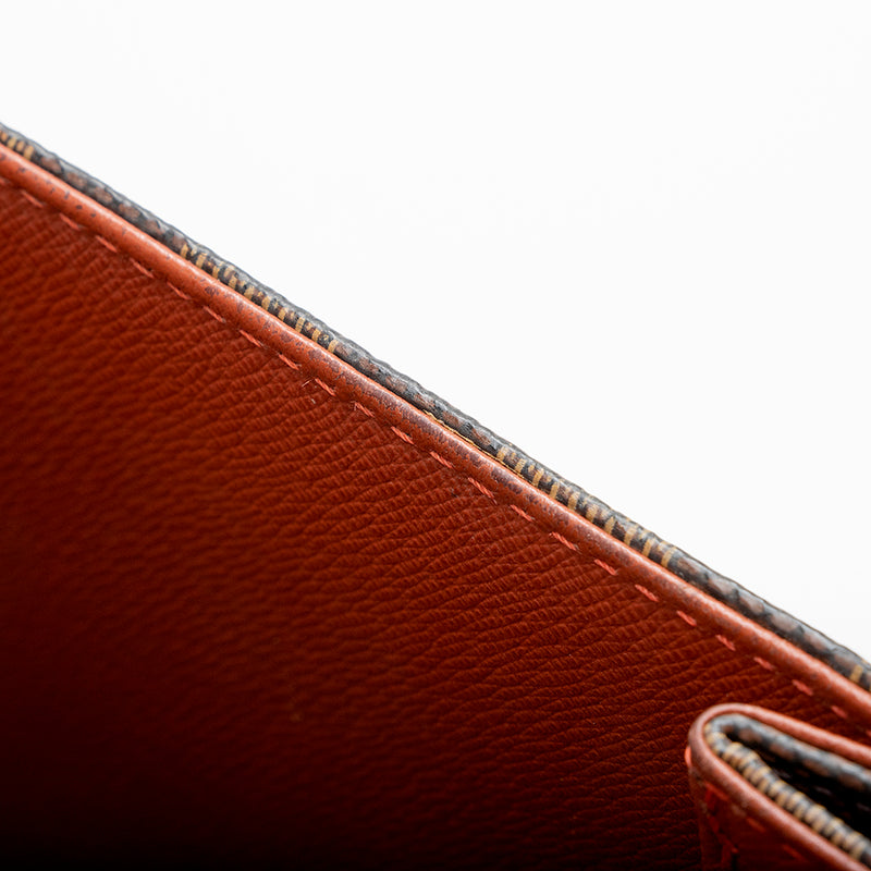 Louis Vuitton Damier Ebene Tribeca Long Shoulder Bag (SHF-16116)