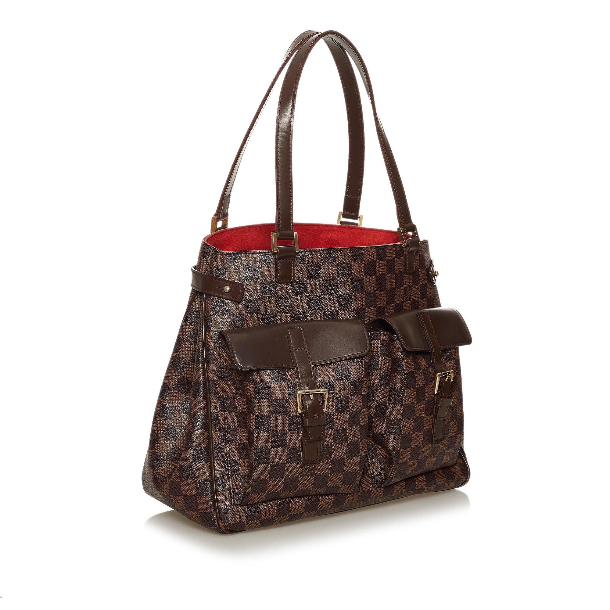 Louis Vuitton Damier Ebene Uzes (SHG-28904)