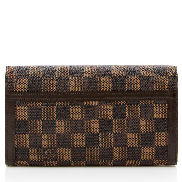 Louis Vuitton Damier Ebene Canvas French Purse (Authentic Pre-Owned) -  ShopStyle Wallets & Card Holders