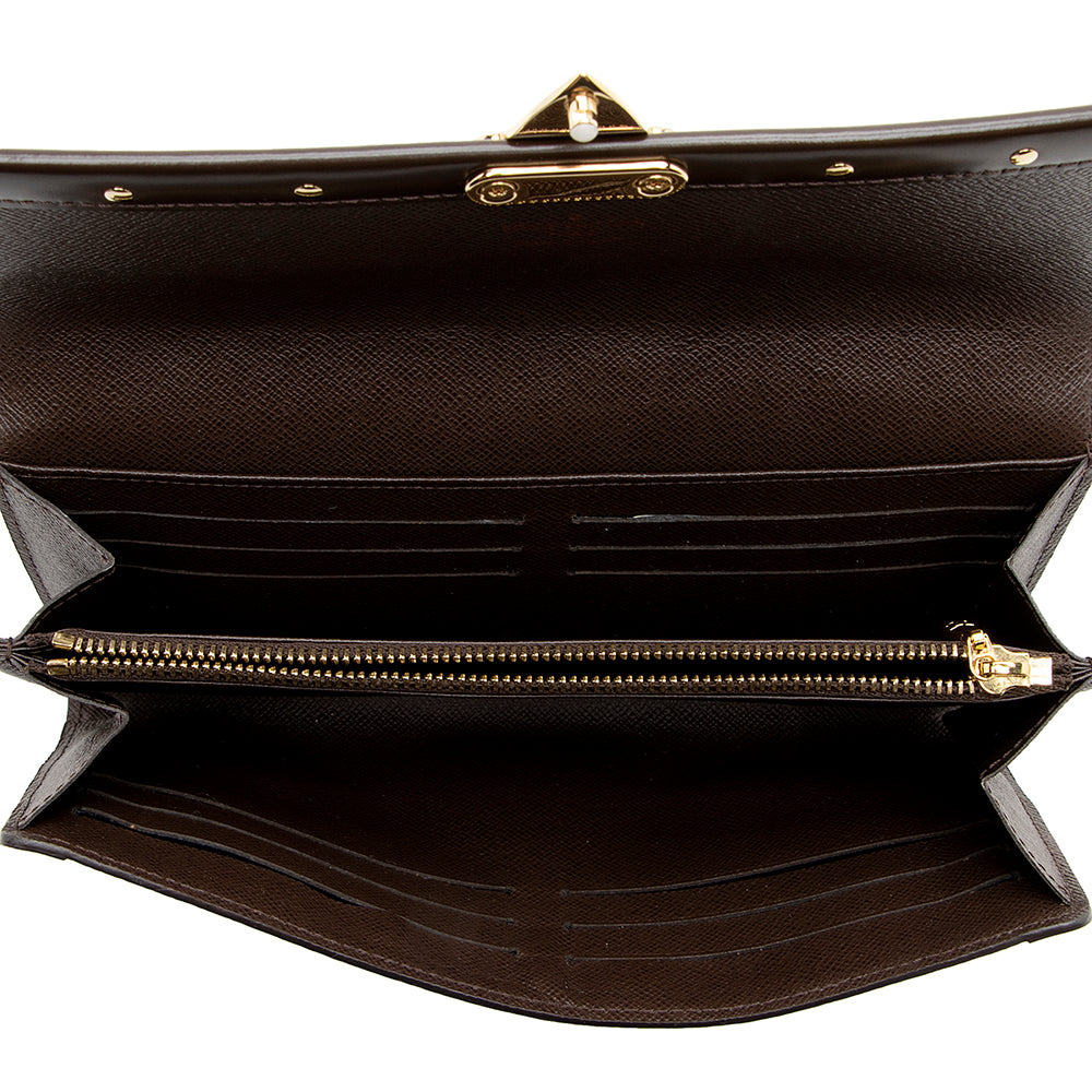 Louis Vuitton Damier Ebene Venice Wallet (SHF-16232)