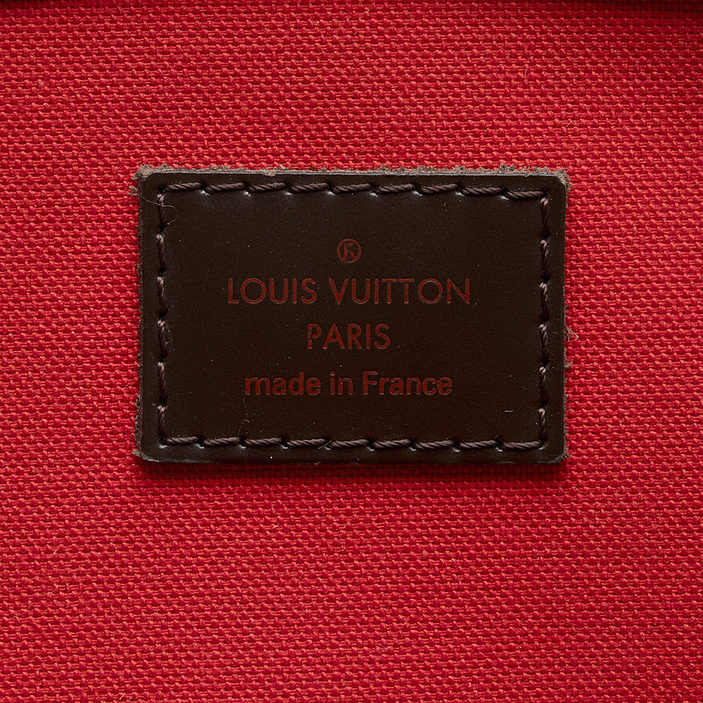 Louis Vuitton Damier Ebene Verona GM Shoulder Bag (SHF-13379)