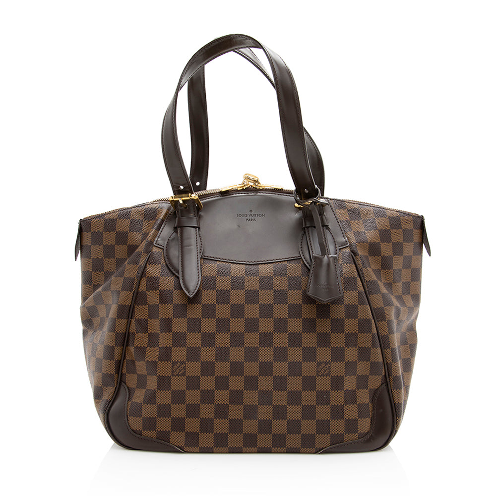 Louis Vuitton Damier Ebene Verona GM Shoulder Bag (SHF-19010)