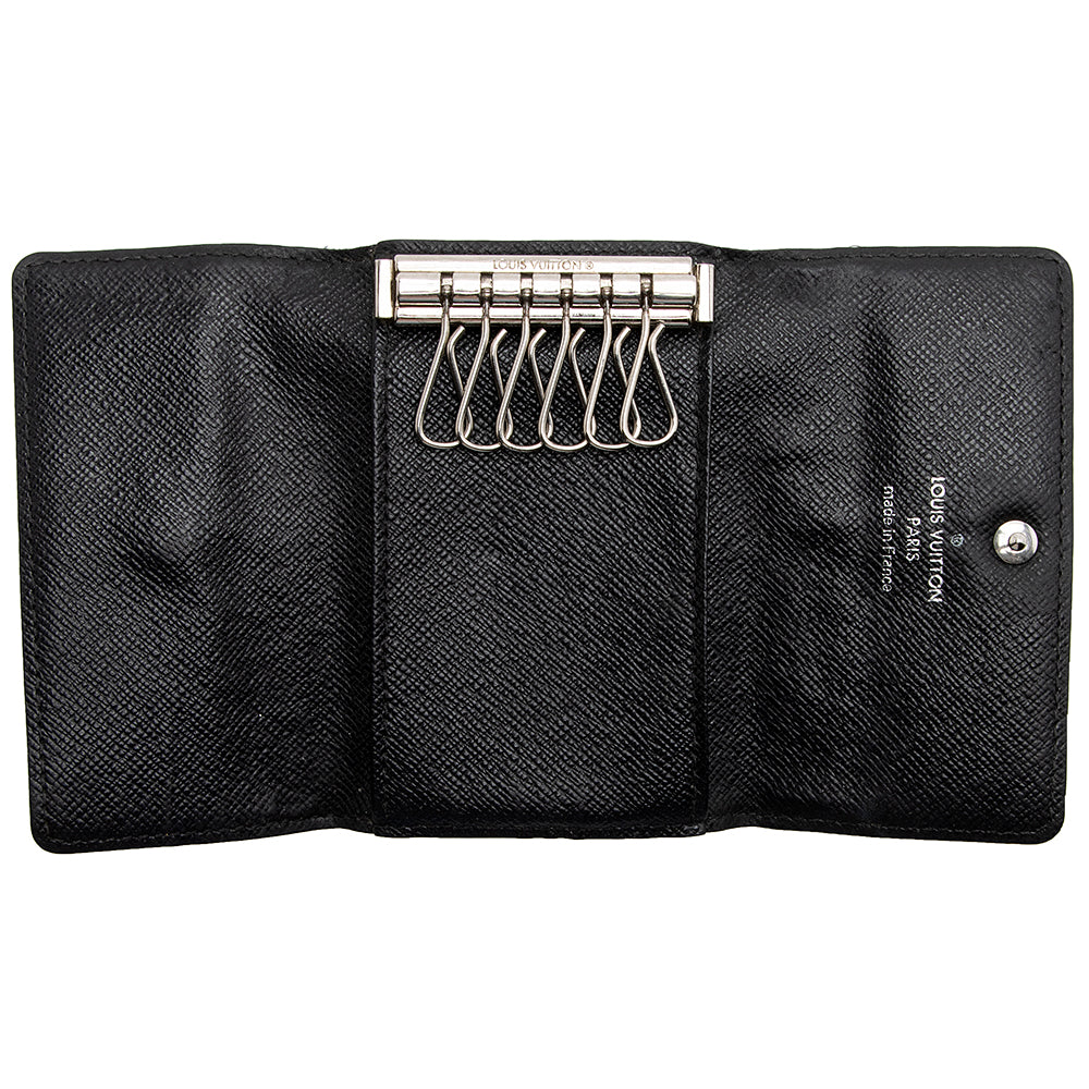 Louis Vuitton Damier Graphite 6 Key Holder (SHF-22090)