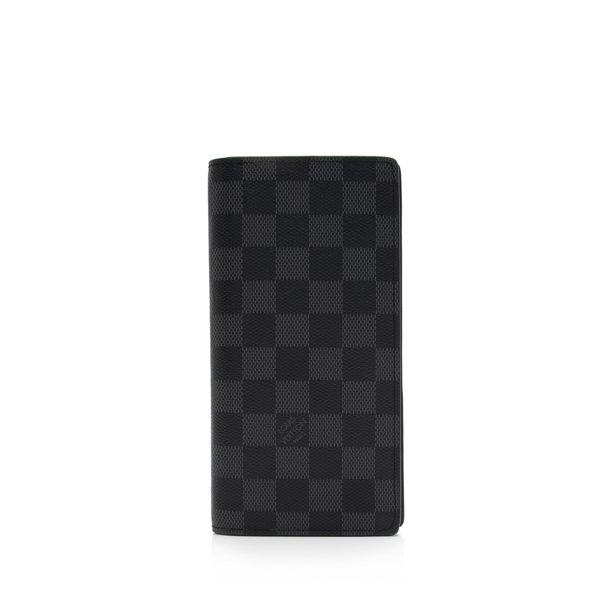 Louis Vuitton Damier Graphite Brazza Wallet (SHF-23820)