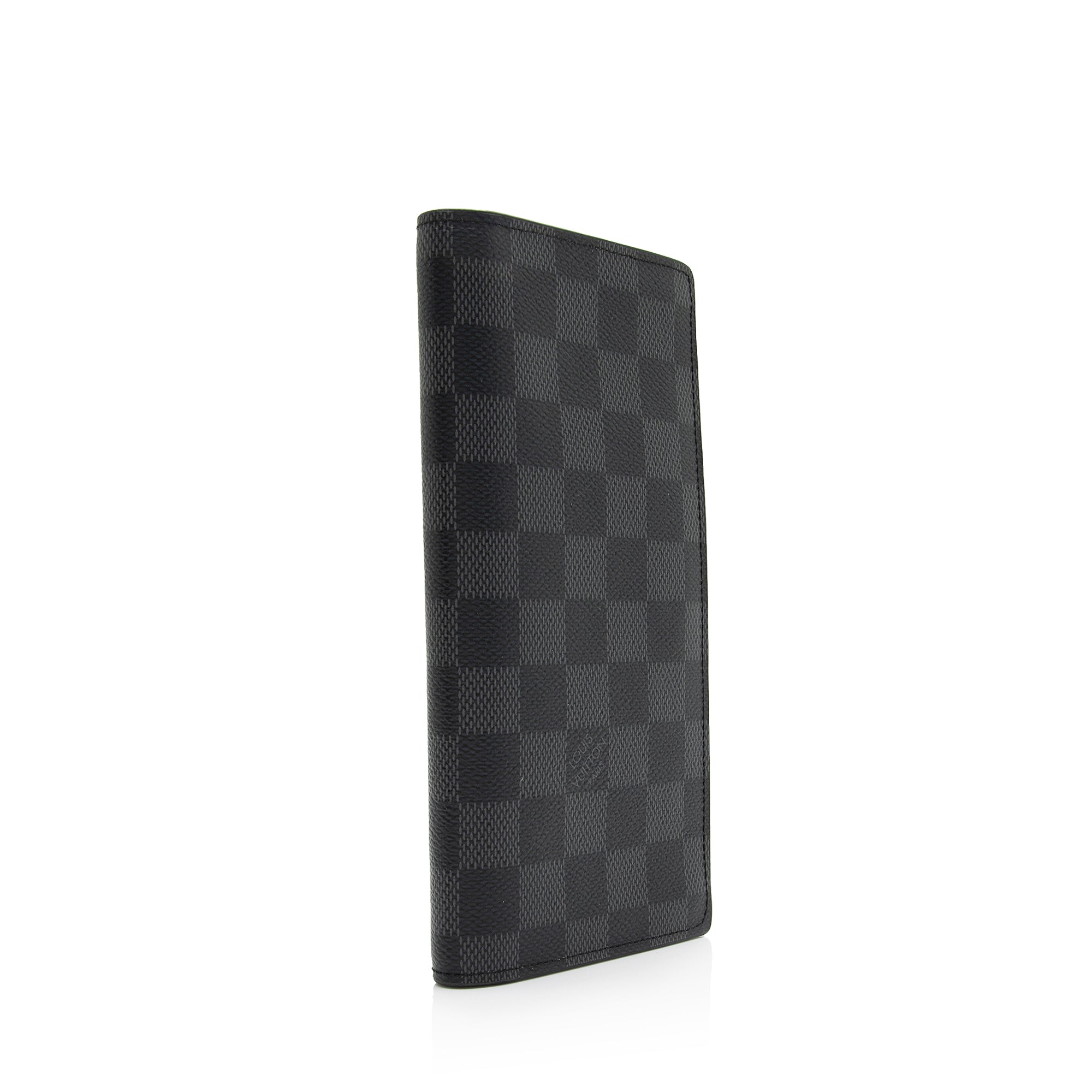 Louis Vuitton Damier Graphite Brazza Wallet (SHF-23820)