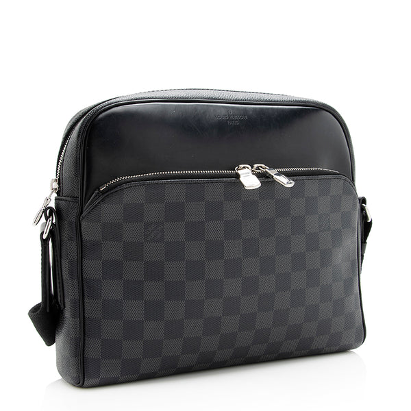 Louis Vuitton Reporter Dayton PM Damier Graphite Shoulder Bag