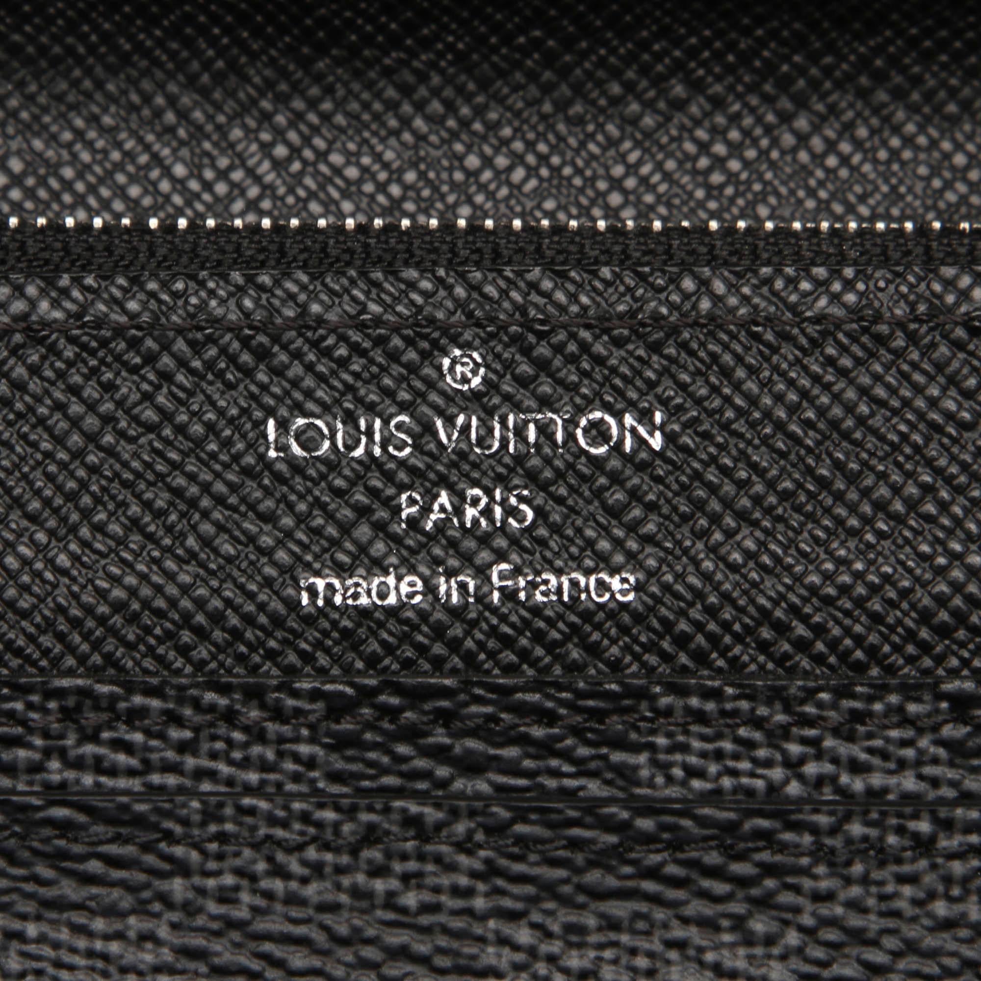 Louis Vuitton Damier Graphite Portefeuille Long Modulable Wallet (SHG-37825)