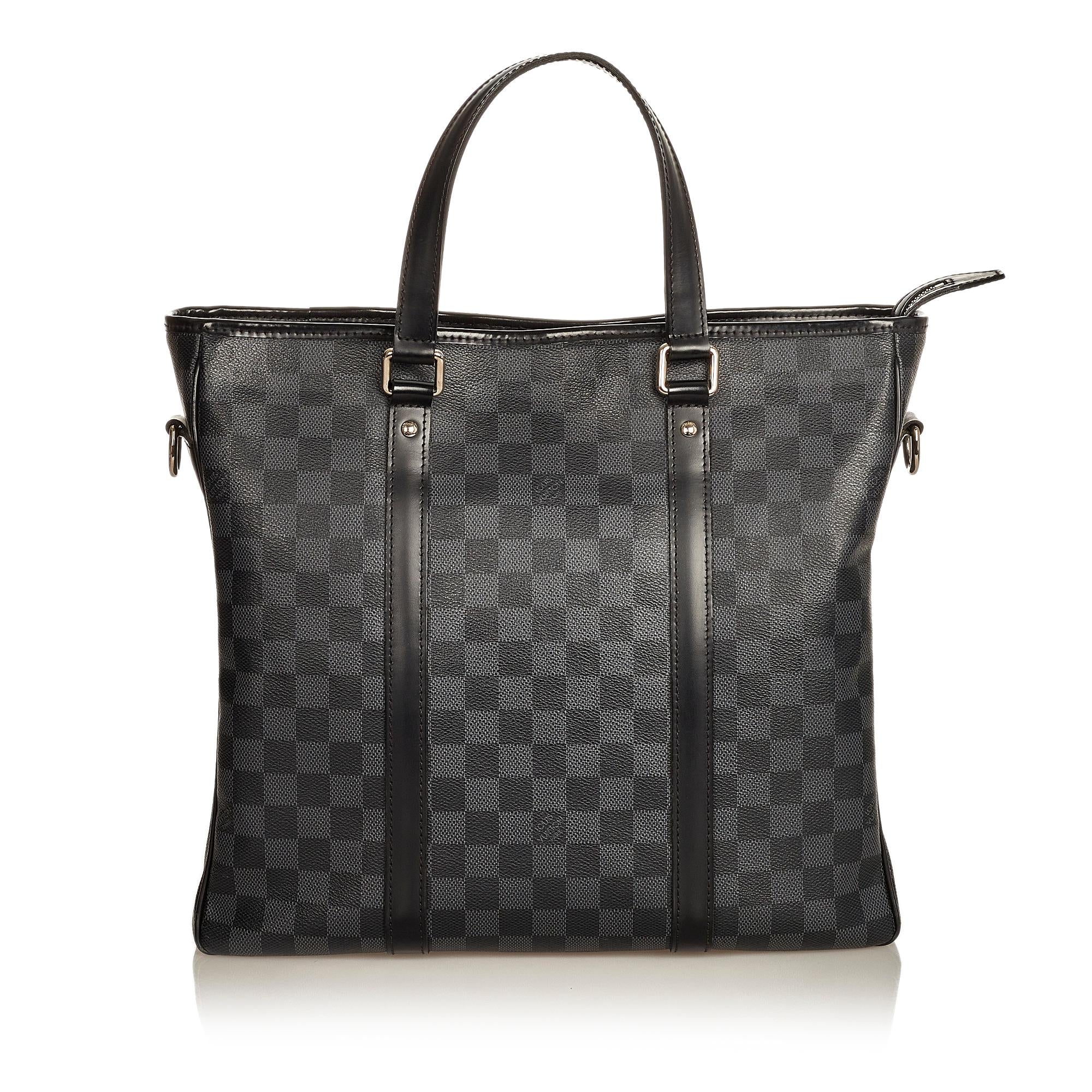 Louis Vuitton Damier Graphite Tadao PM (SHG-25254)