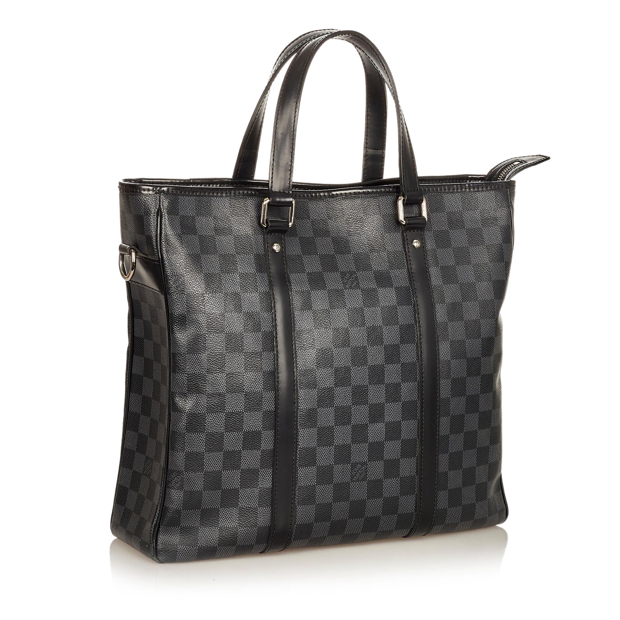 Louis Vuitton Damier Graphite Tadao PM (SHG-25254)