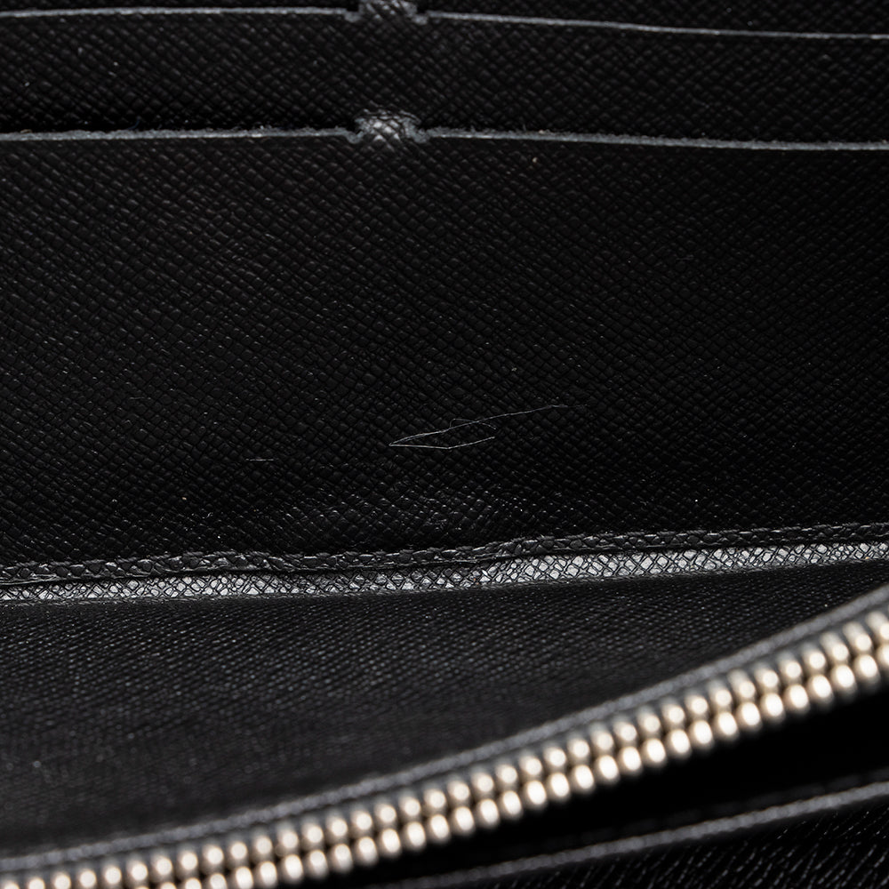 Louis Vuitton Damier Graphite Zippy Organizer Wallet (SHF-15348)