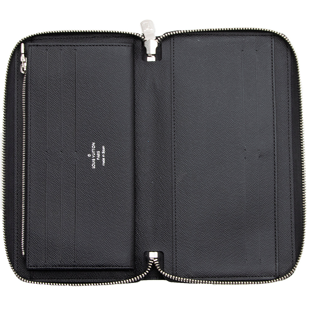 Louis Vuitton Damier Graphite Zippy Organizer Wallet (SHF-18378)