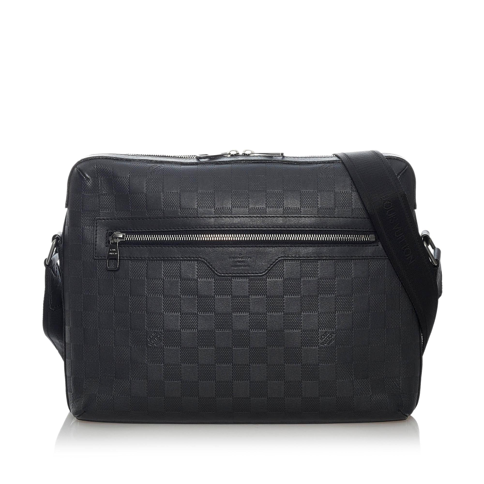 Louis Vuitton Damier Infini Calypso MM (SHG-29317)