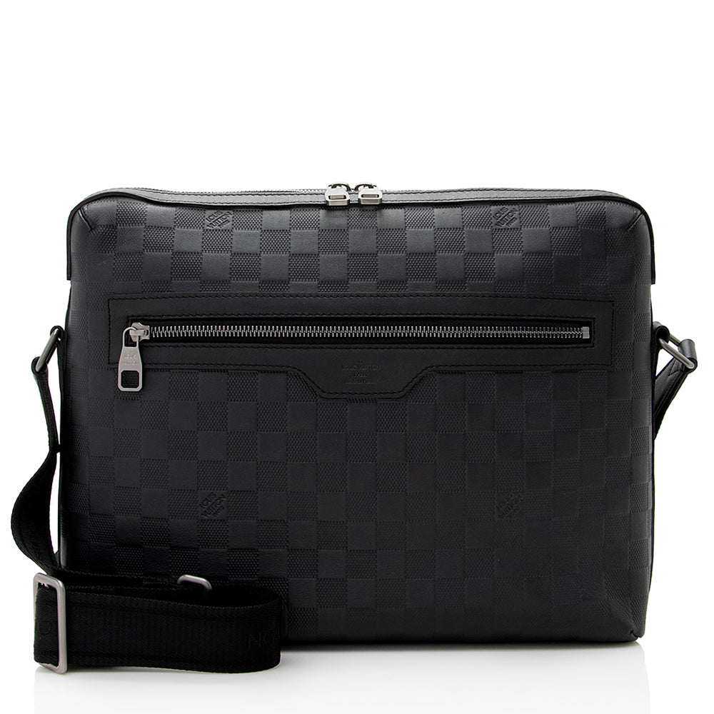 Louis Vuitton Damier Infini Leather Calypso MM Messenger Bag (SHF-19049)